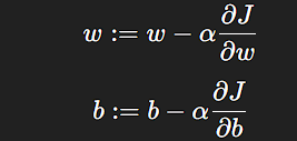 Gradient descent formula